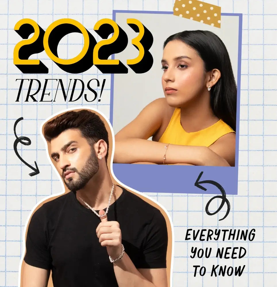 Trendy silver jewllery for 2023