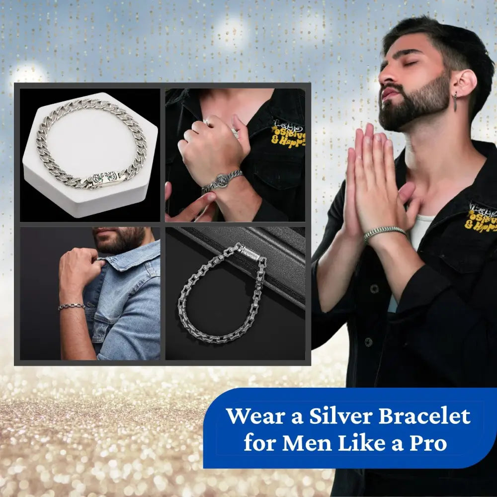 Silver Bracelet for Men