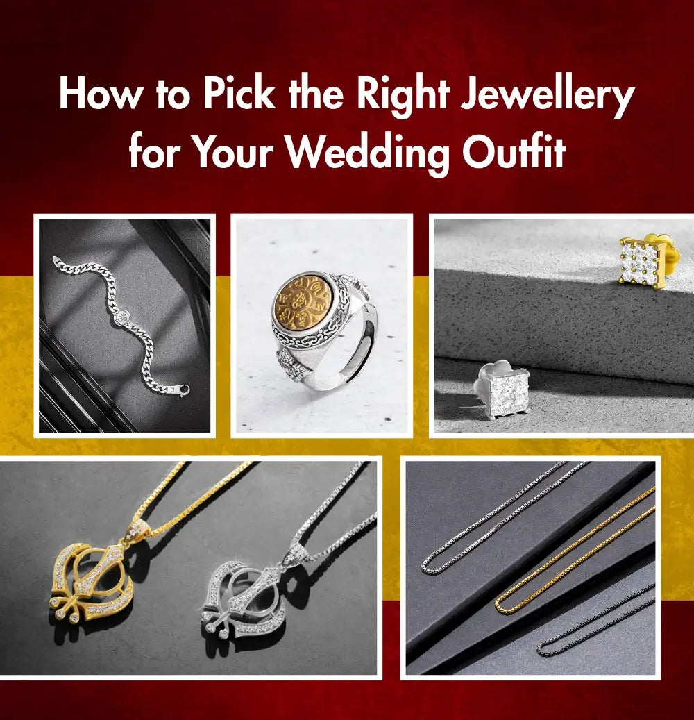 Men’s wedding jewellery