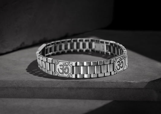 Aum Armour Bracelet For Men By Orionz Jewels