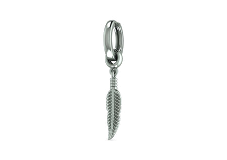 Boho Feather Dangle Earring For Men By Orionz Jewels