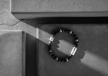 Buddha Calm – Black Lava Stone Healing Bracelet