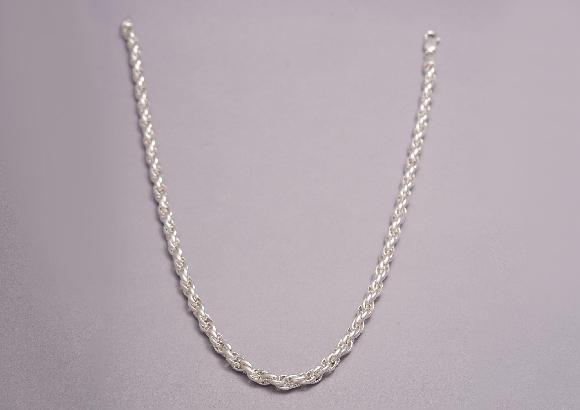 Chunky Rope Silver Link Chain For Men By Orionz Jewels