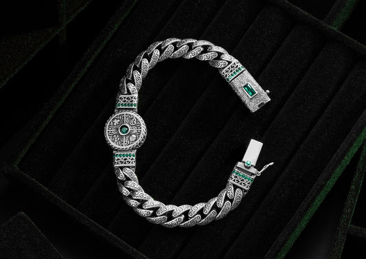 Emerald Templar Bracelet