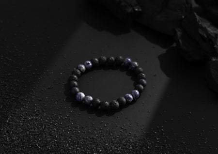 Lava Lapis Healing Bracelet