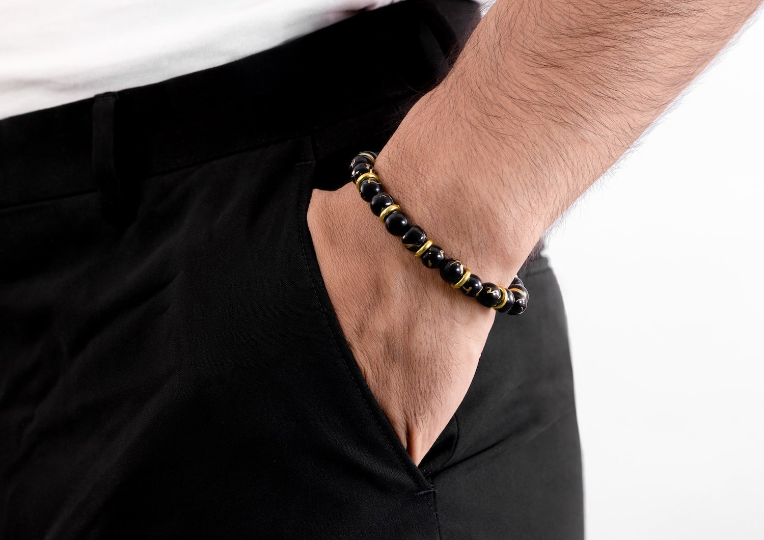 Midnight Gold Energy Bracelet