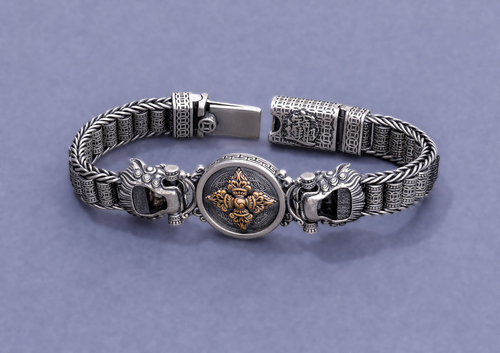 Revolving Zodiacs Dragon Bracelet By Orionz Jewels