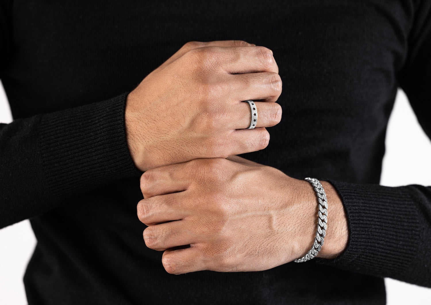 Starcut Band Ring For Men By Orionz Jewels