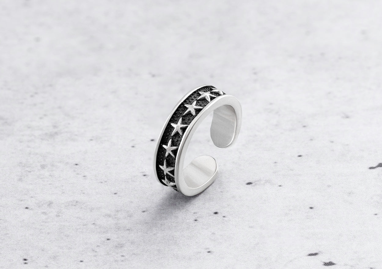 Stardust Rebel Ring For Men By Orionz Jewels