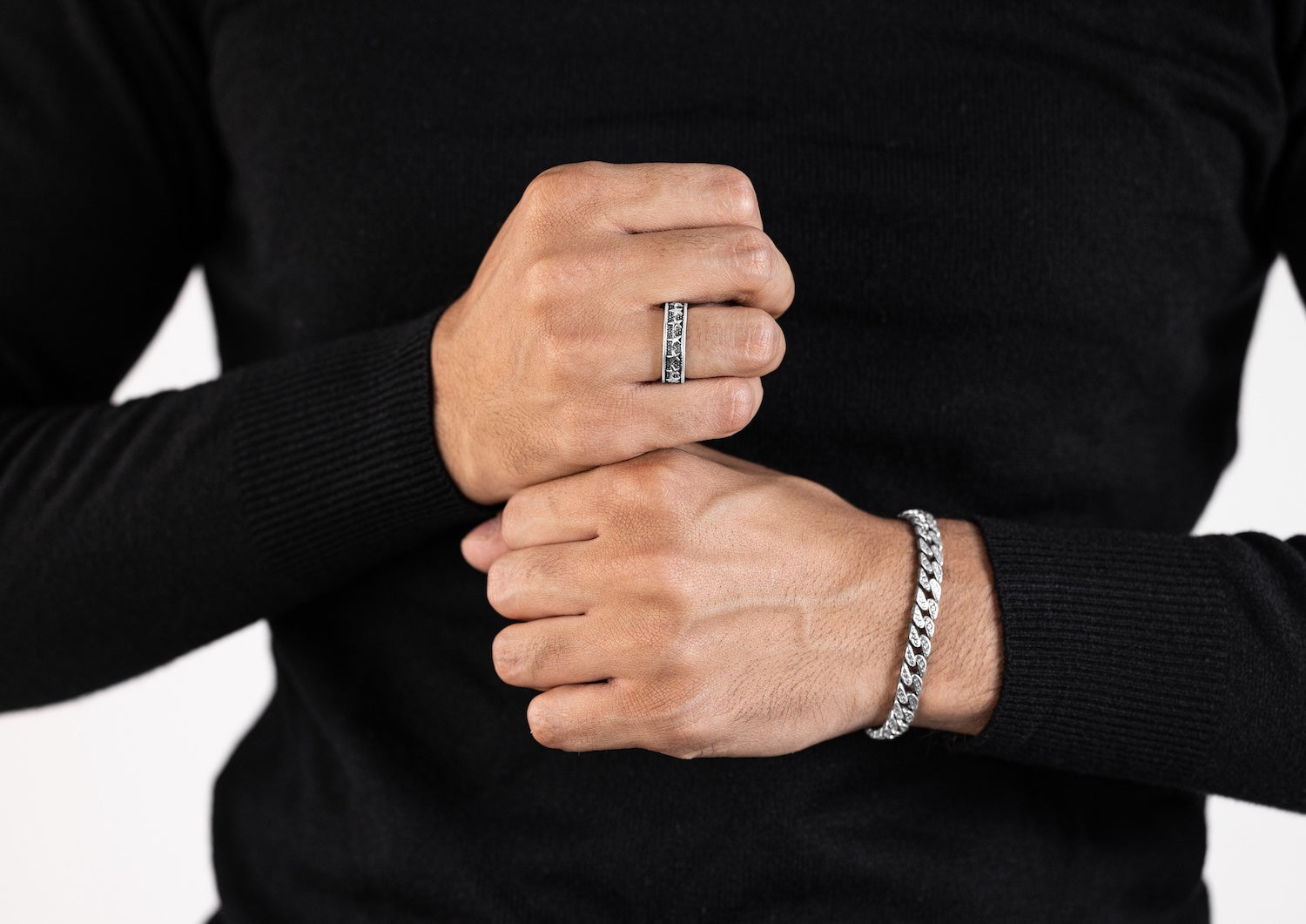 Stardust Rebel Ring For Men By Orionz Jewels