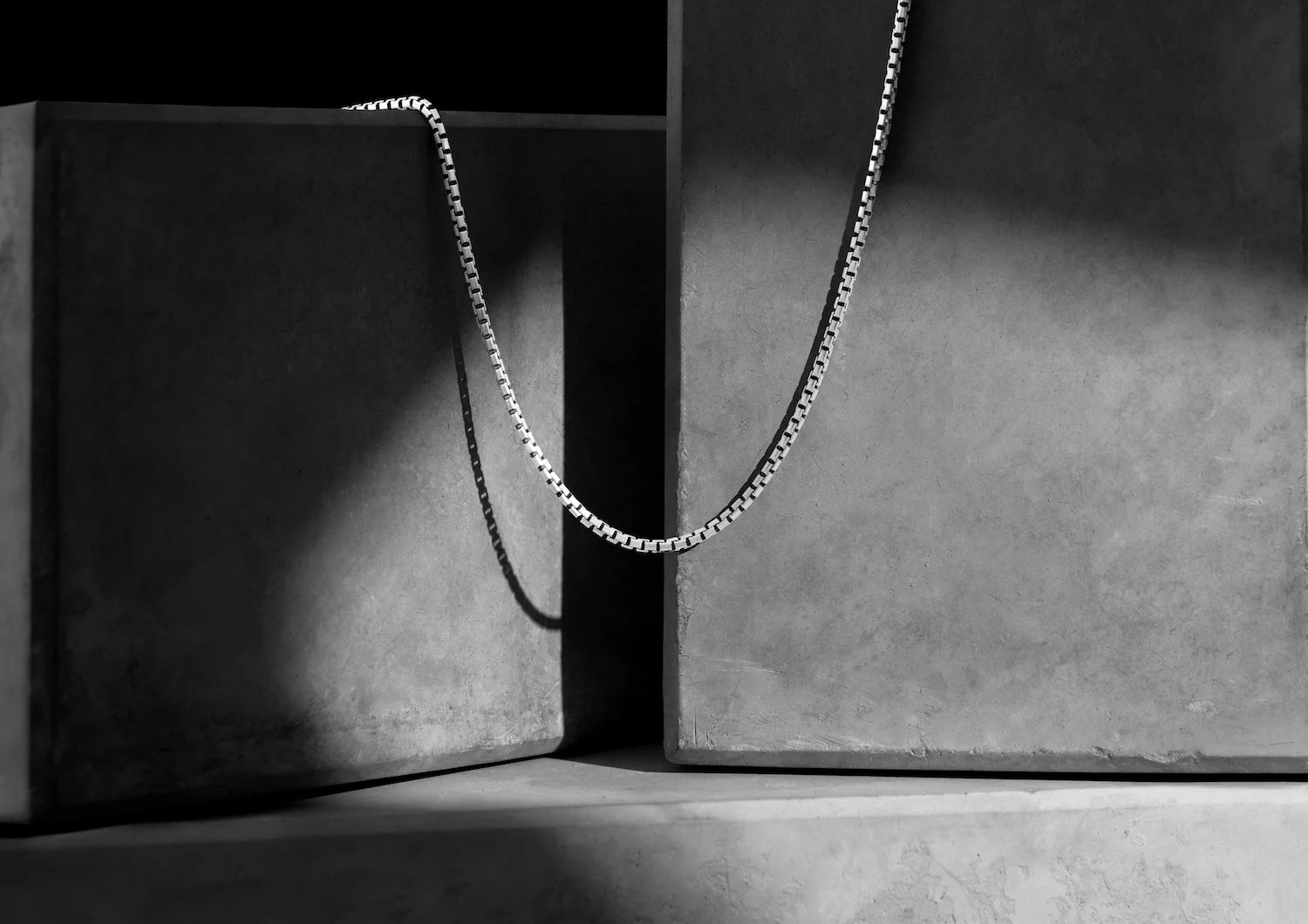 Steel Grid Chain For Men By Orionz Jewels