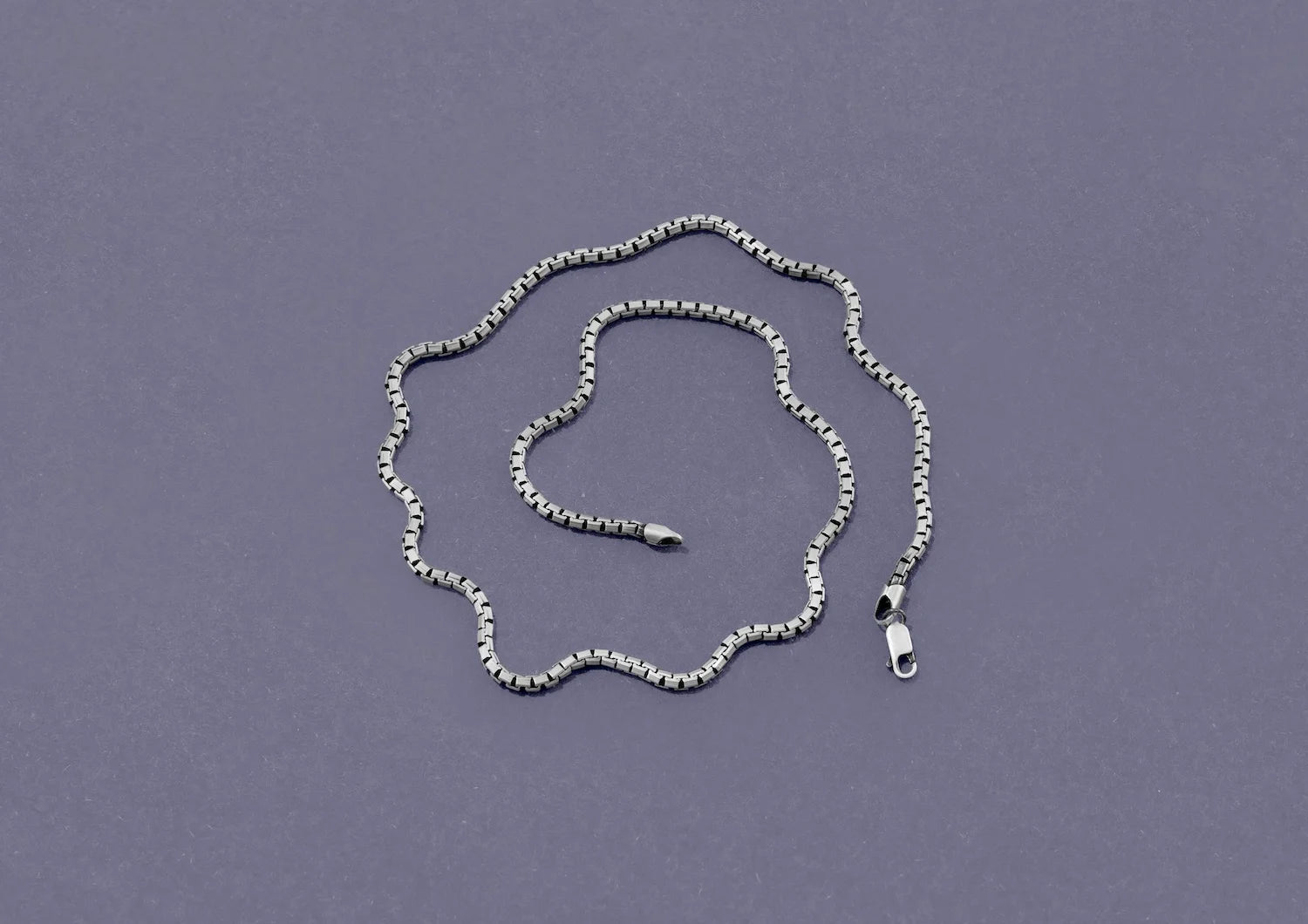 Steel Grid Chain For Men By Orionz Jewels