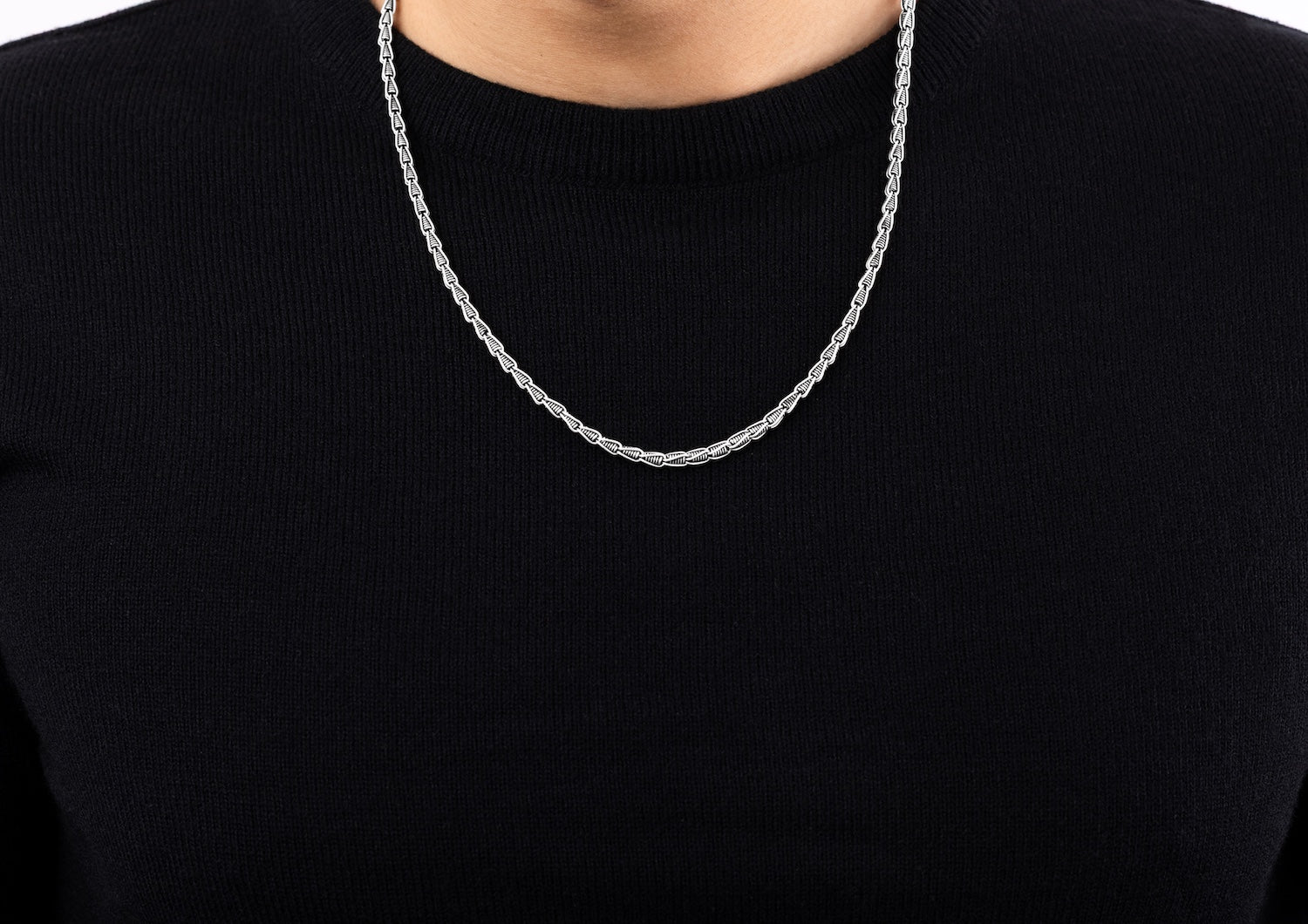 Tribal Link Chain For Men By Orionz Jewels