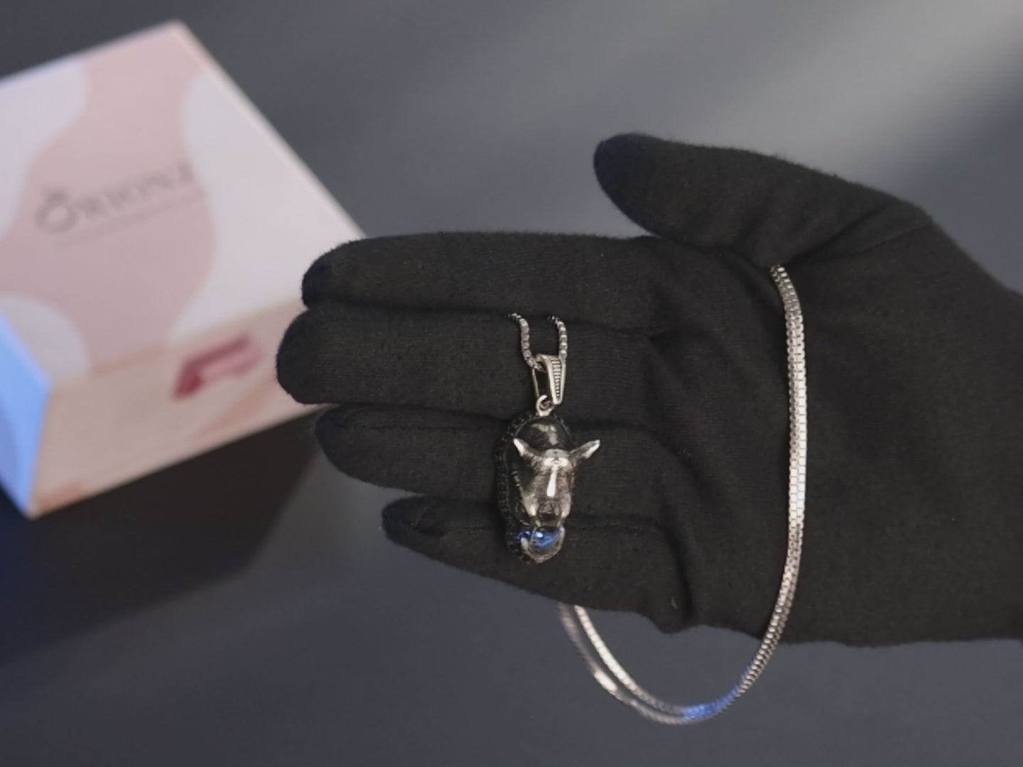 Majestic Rhino Silver Pendant And Locket For Men By Orionz Jewels