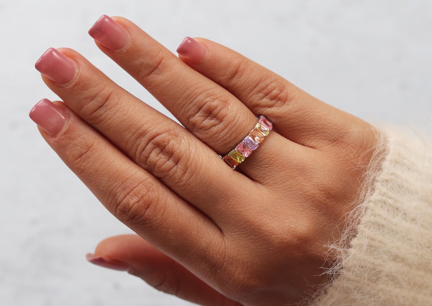 Irise Eternity Ring For Women By Orionz Jewels