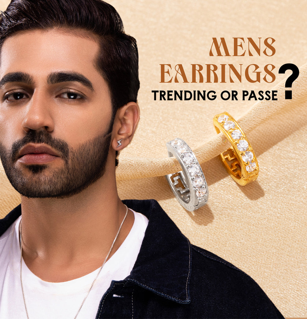 Are Men's Earrings Still In Style?
