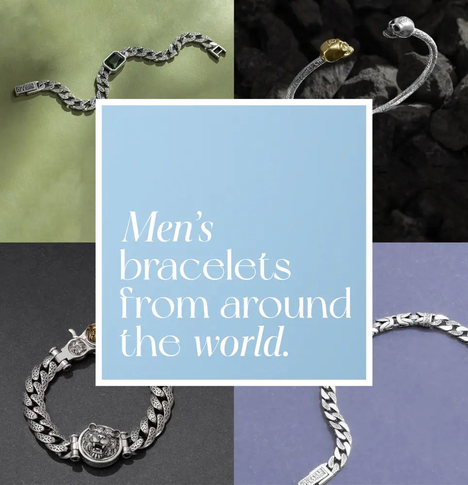 A cultural men's bracelet