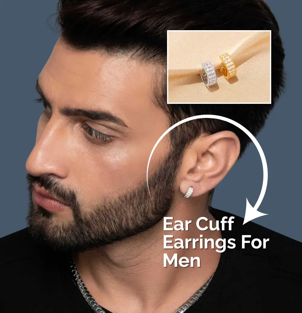 Ear Cuff Earrings for Men