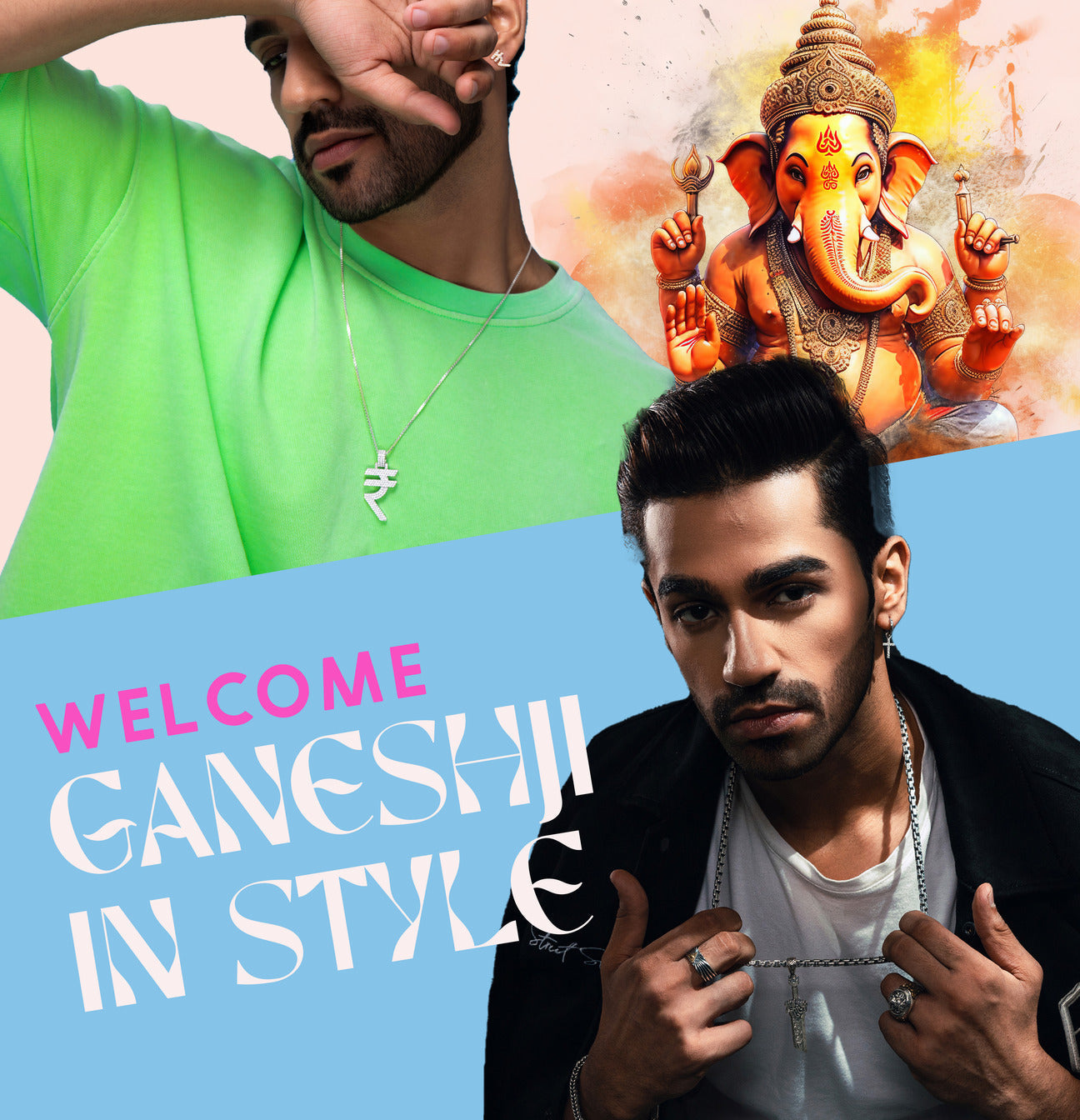 Silver Jewellery for Ganapathi Festival