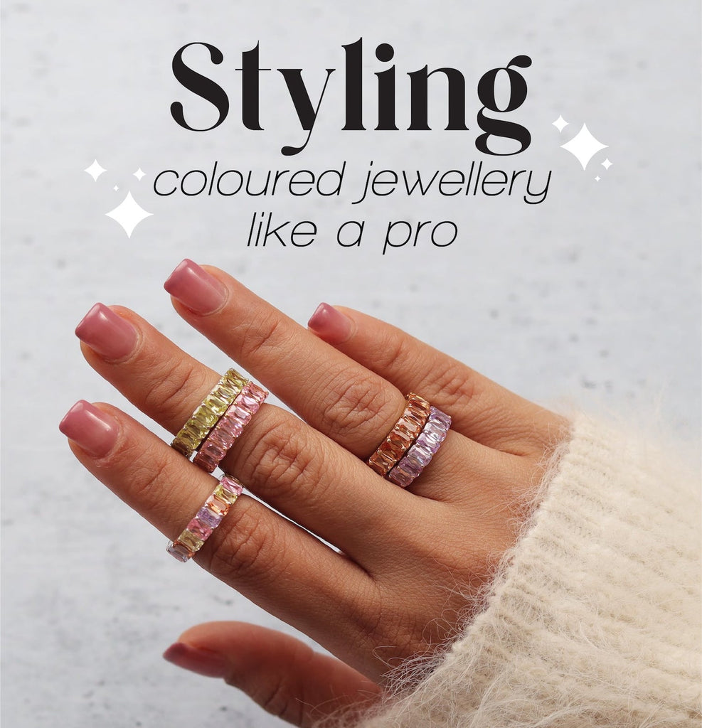 How To Style Coloured Gemstone Jewellery by Orionz