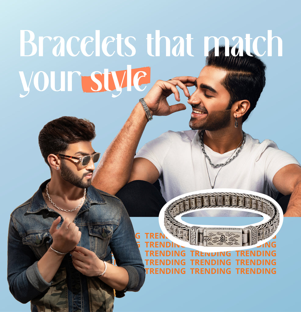 How Orionz Jewels' Silver Bracelets for Men Reflect Individuality and Taste