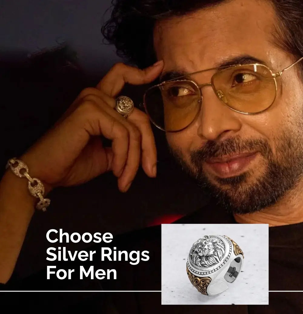 Strong Men Rinba Find the Perfect Silver Rings for Men That Match Your Personality