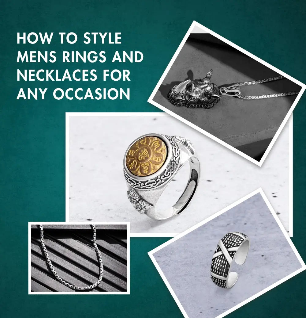 Men’s Rings and Necklaces