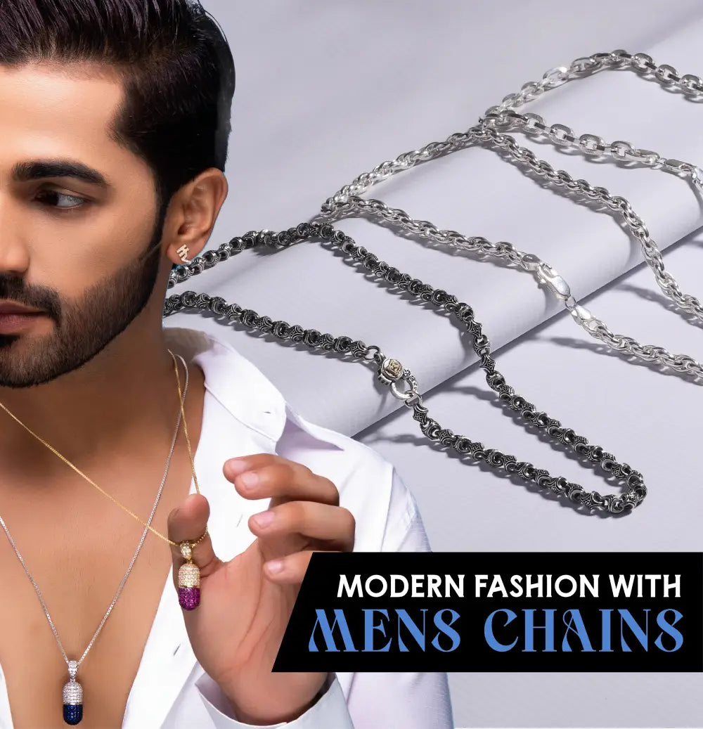 Men's Silver Chains