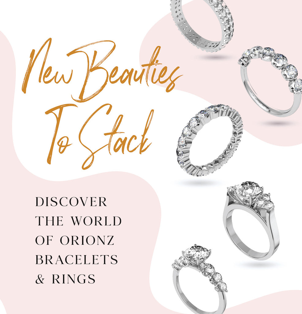 Stackable Ring & Bracelet Collection by Orionz Jewels