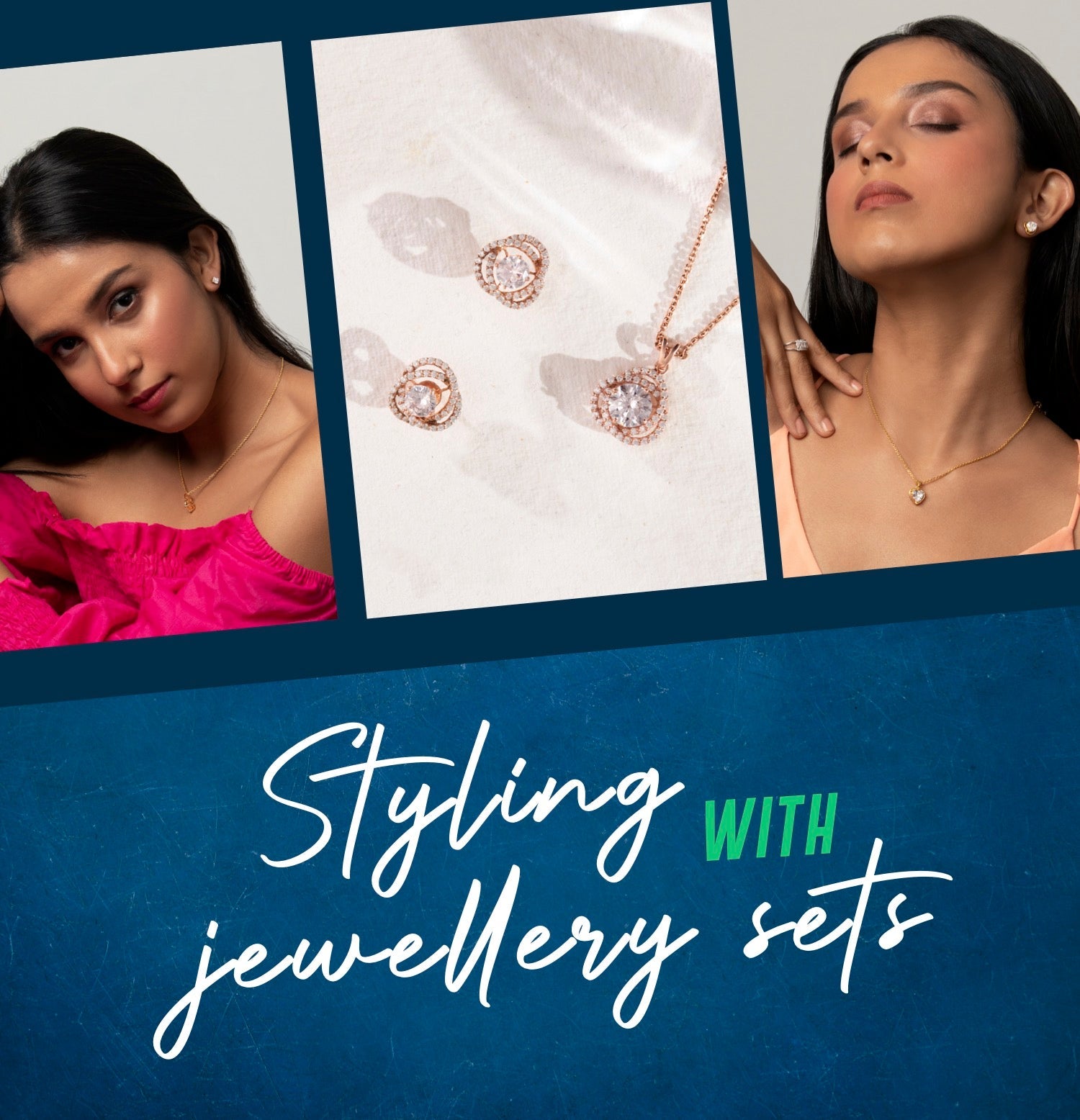 Silver Jewellery Sets for Women