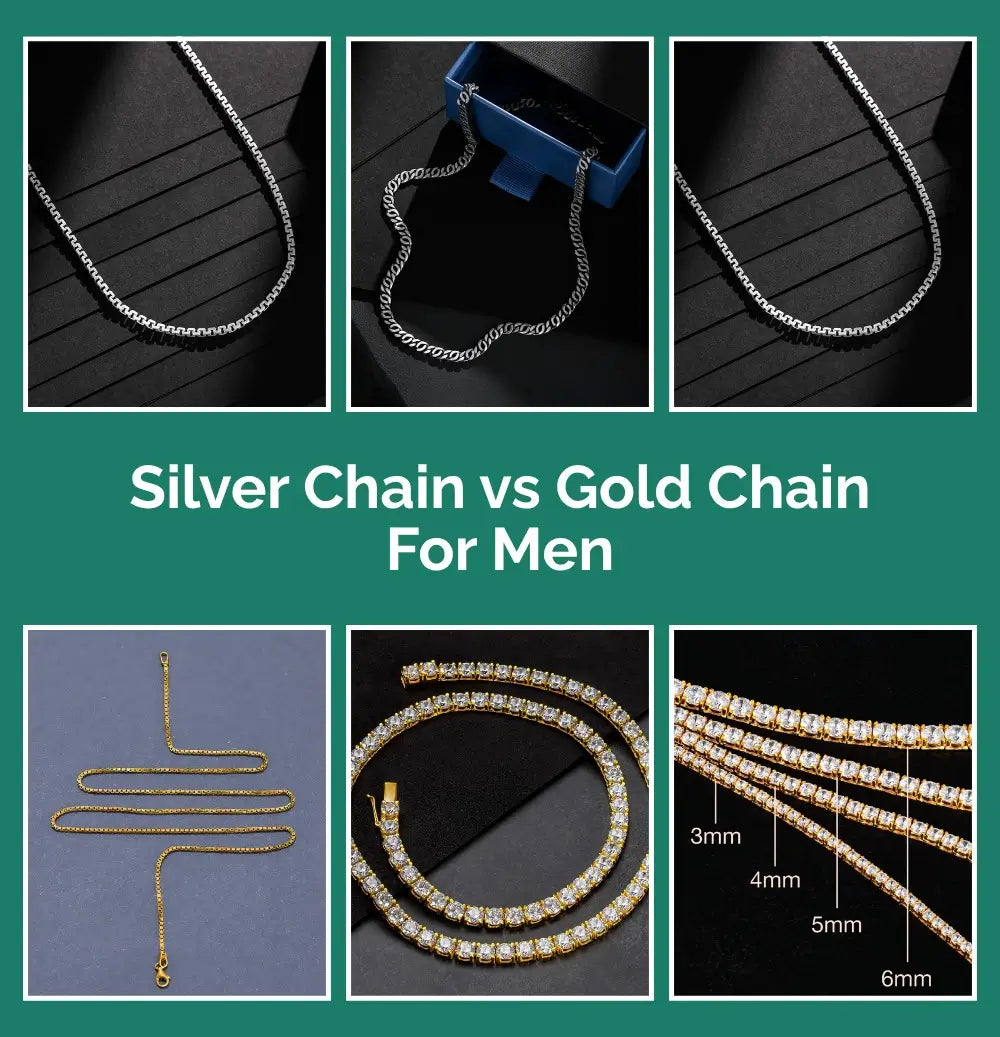 silver chain for men