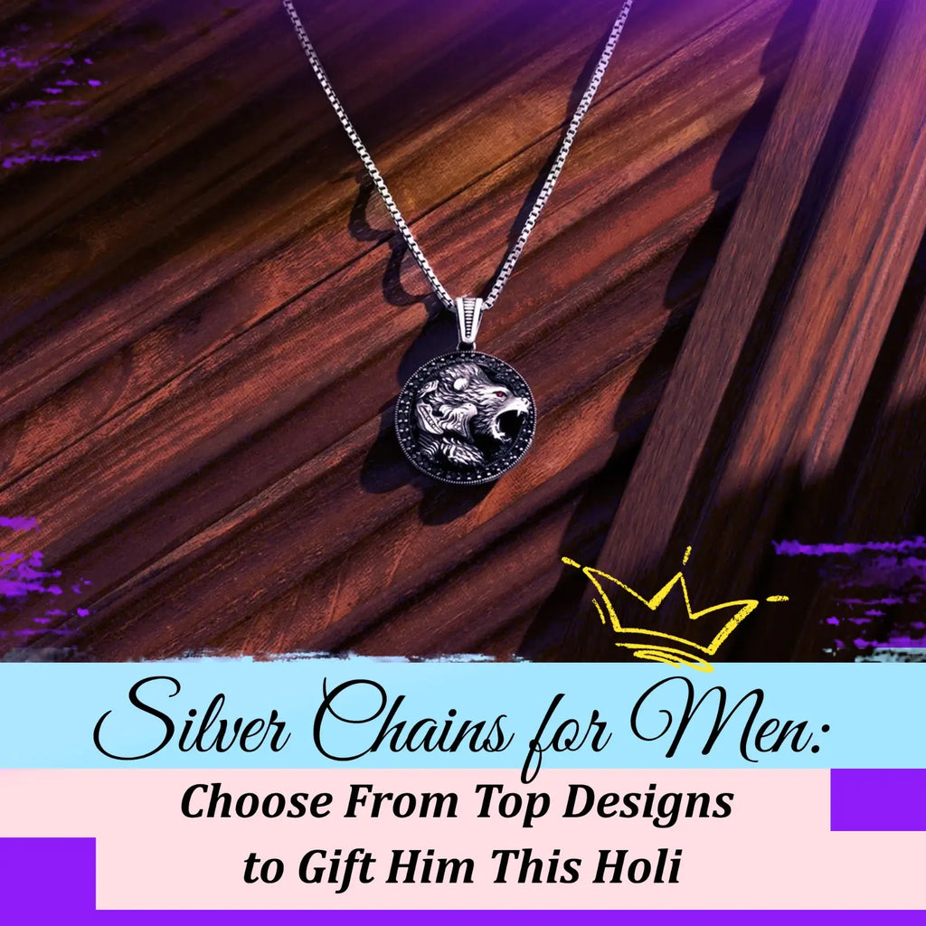 Silver Chains for Men: Top Designs for a Perfect Holi Gift