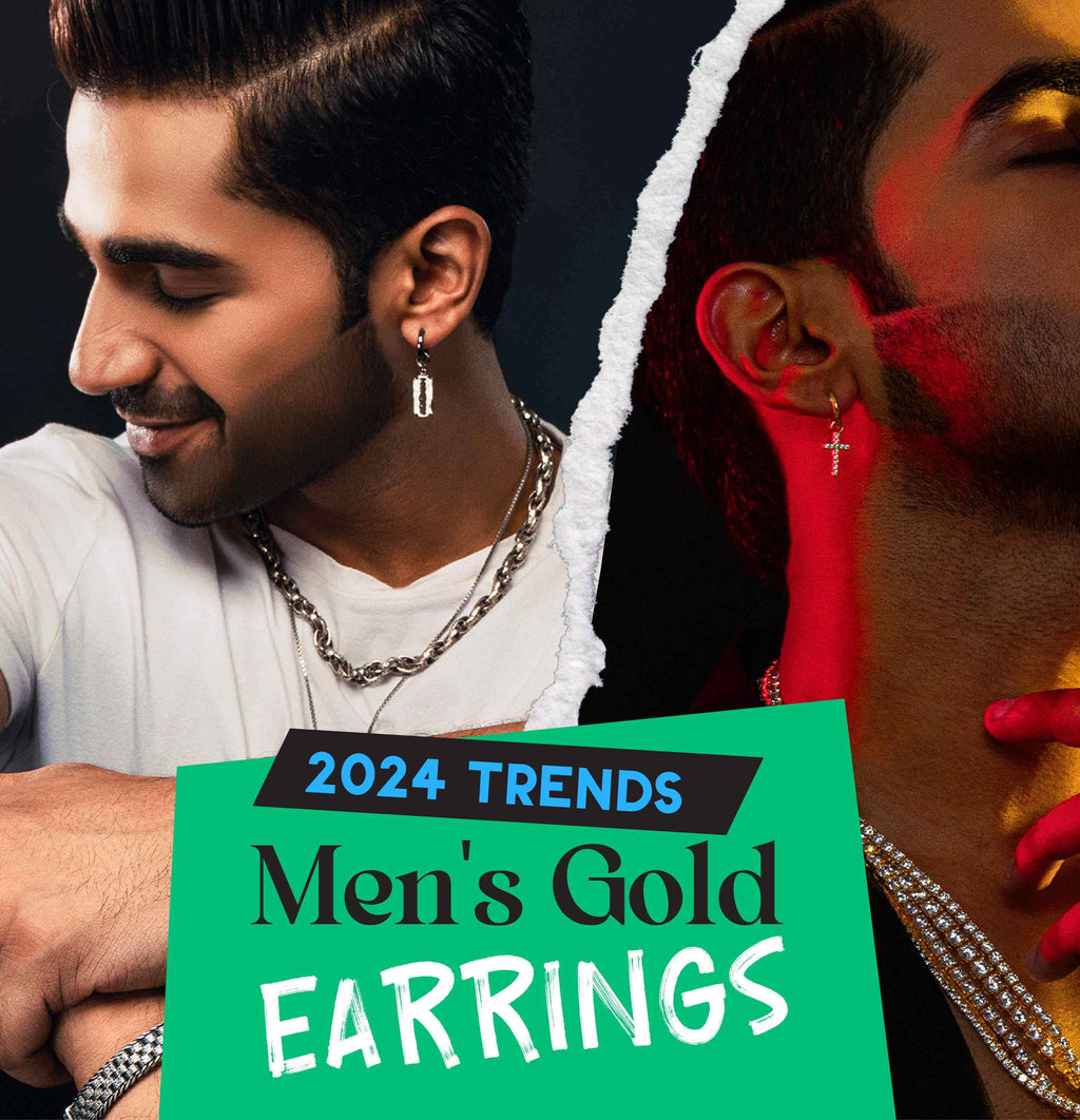 Men's Gold Earrings
