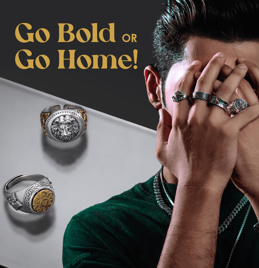Statement Rings for Men 