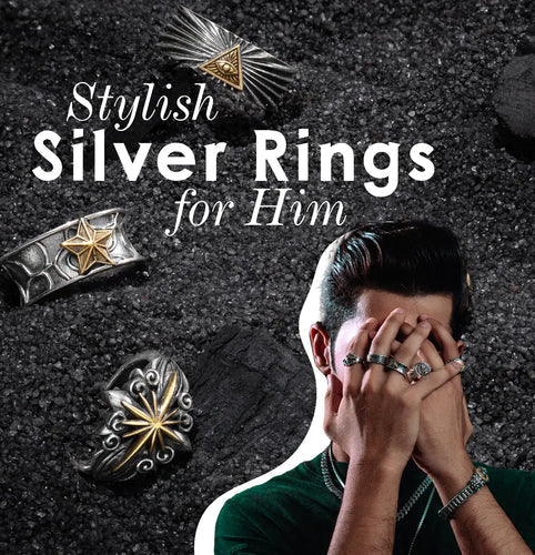 Styling Men Silver Ring with Latest Fashion Trends