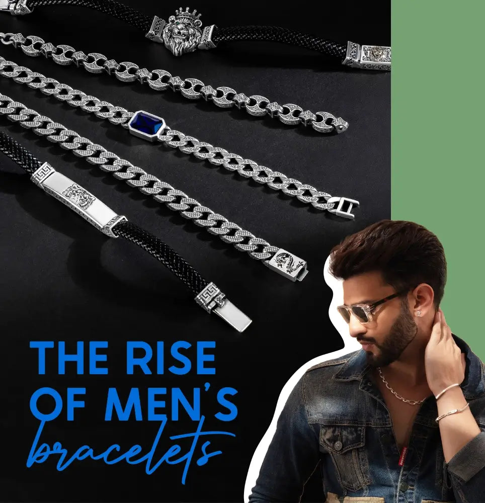 Evolution of men's bracelets from tradition to modern trends.