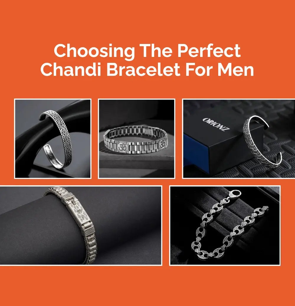 chandi bracelet for men