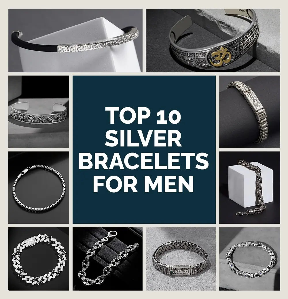 Silver Bracelets For Men