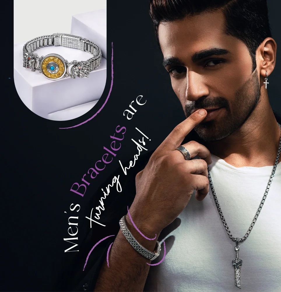 Why Silver Bracelets for Men Are the Hottest Trend in Men’s Fashion Right Now