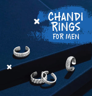 Chandi Rings for Men: Subtle Luxury for Every Personality