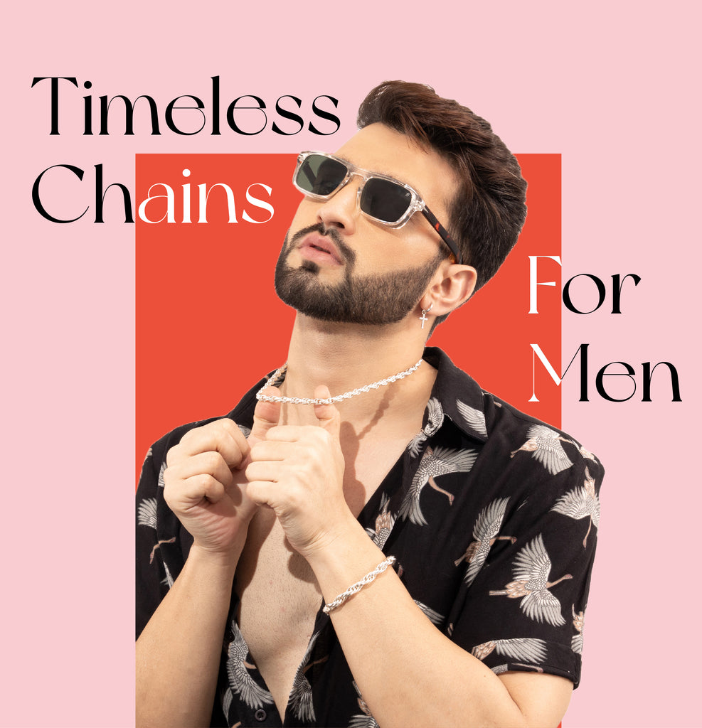 Silver Chains for Men: A Timeless Accessory Redefined