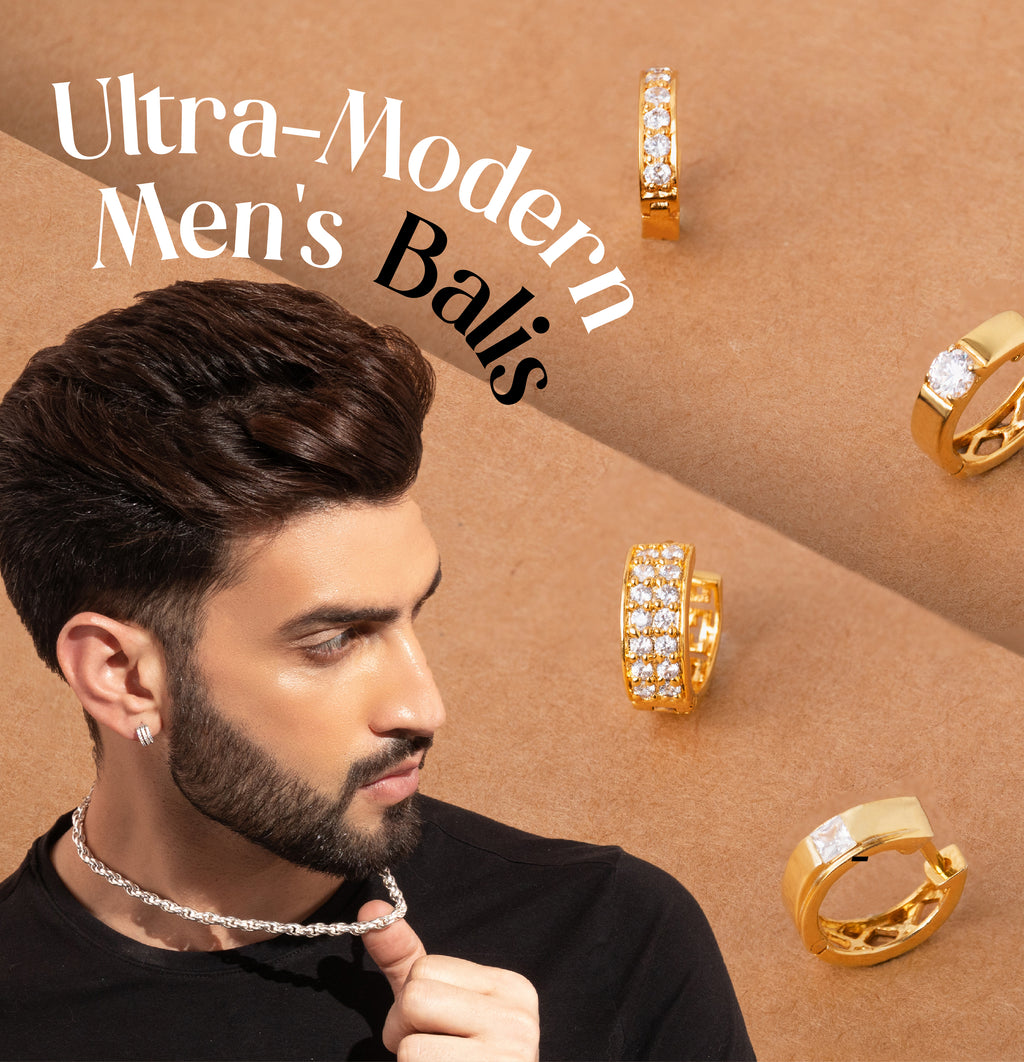 Unveiling the Trend in Men's Bali Earrings