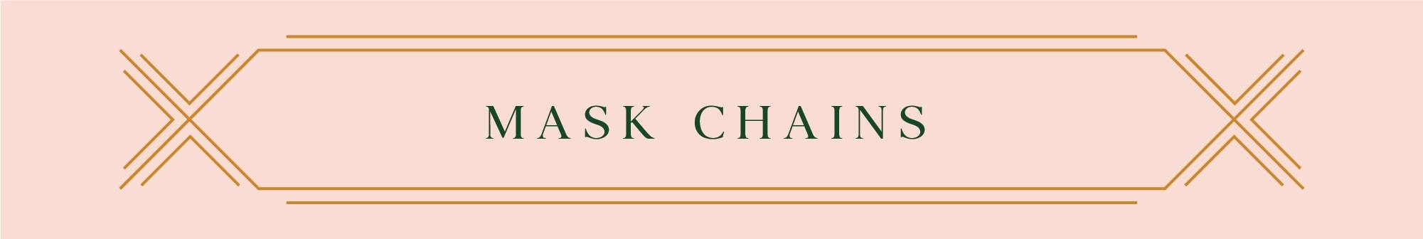 Face Mask Chains & Chain Mask Online India