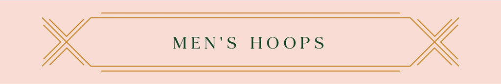 Men's Silver Hoops by ORIONZ