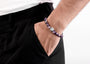 Amethyst Lion Magnetic Bracelet
