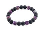 Amethyst & Lava Energy Bracelet