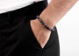 Amethyst & Lava Energy Bracelet