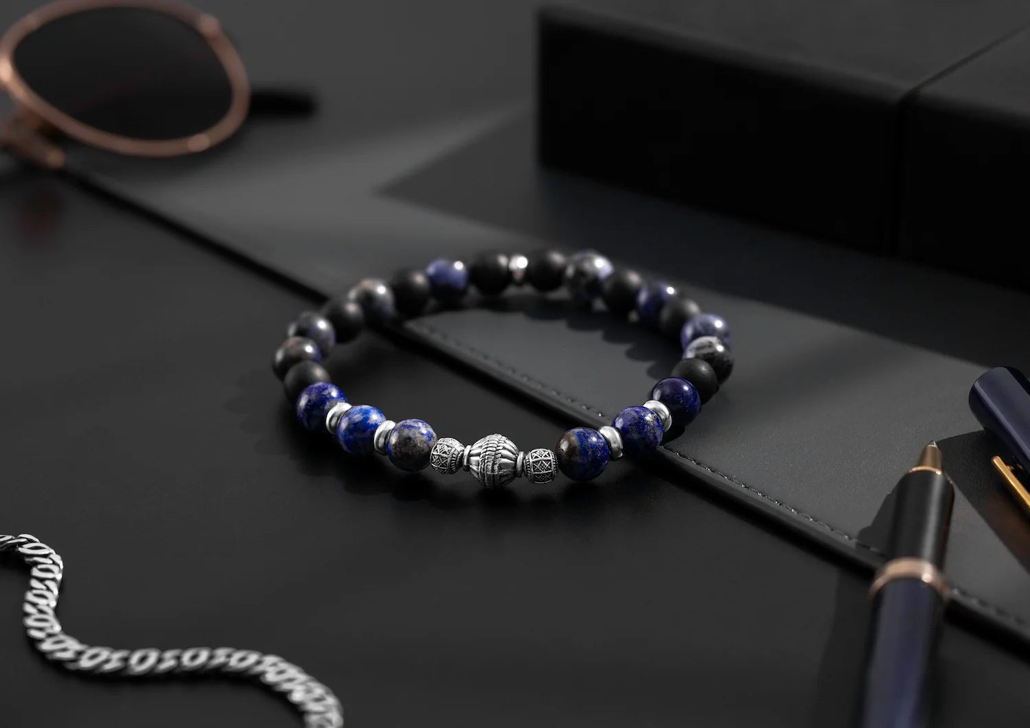 Azure Onyx Spiritual Bracelet