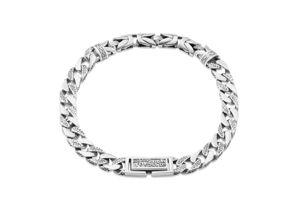 Bali Byzantine Cuban Bracelet For Men By Orionz Jewels