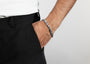 Bali Byzantine Cuban Bracelet For Men By Orionz Jewels